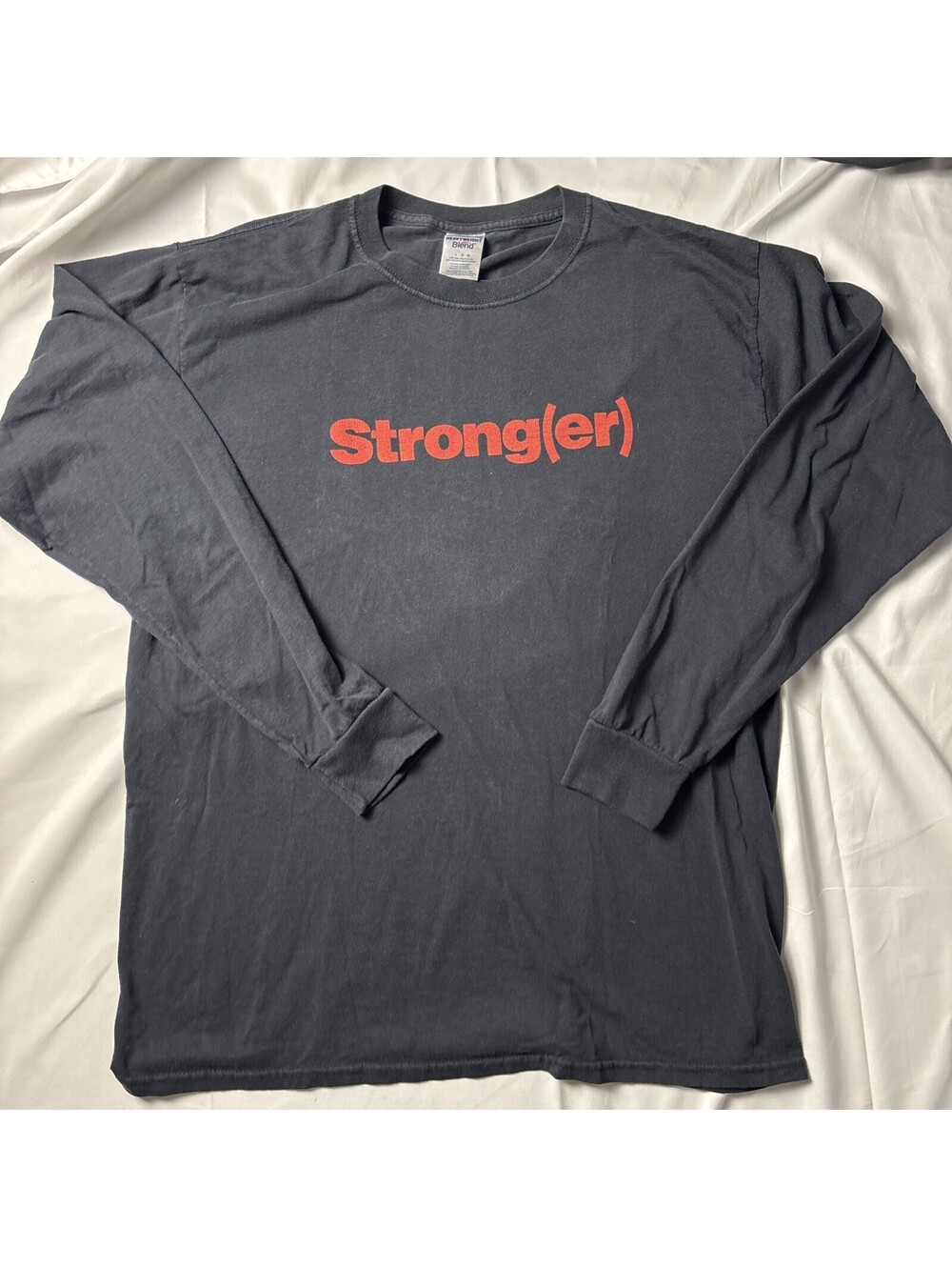 Blend Heavyweight Long Sleeve T-Shirt with Strong(er) Print